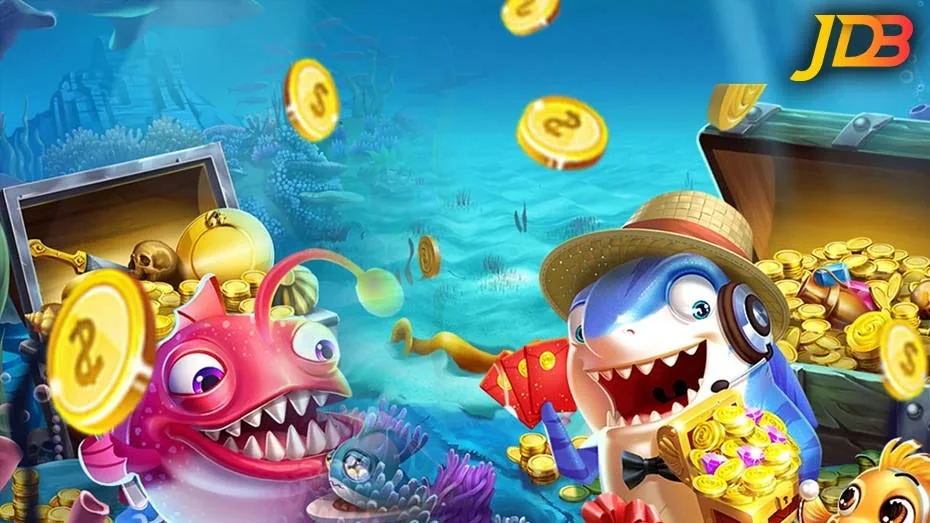 Visual permainan tembak ikan bawah laut untuk sesi mobile HAJAR777